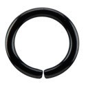 Schwarzer Continuous Ring