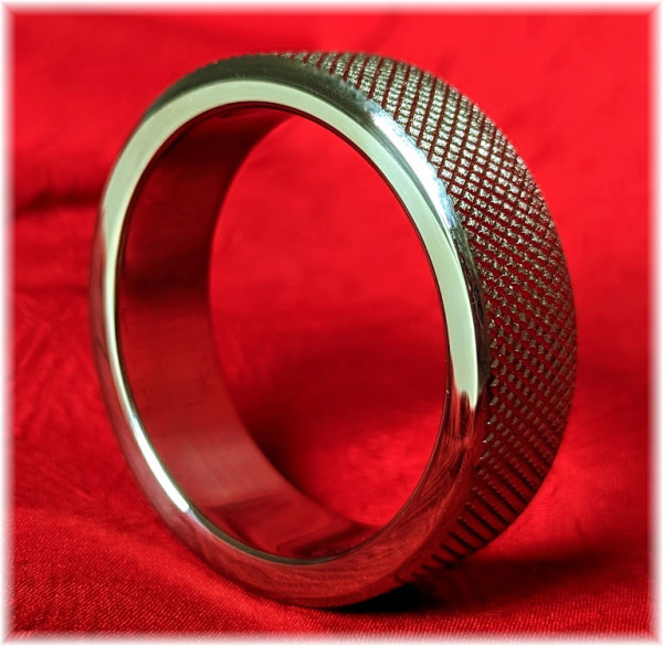 Stainless Steel C-Ring Rippled Small
